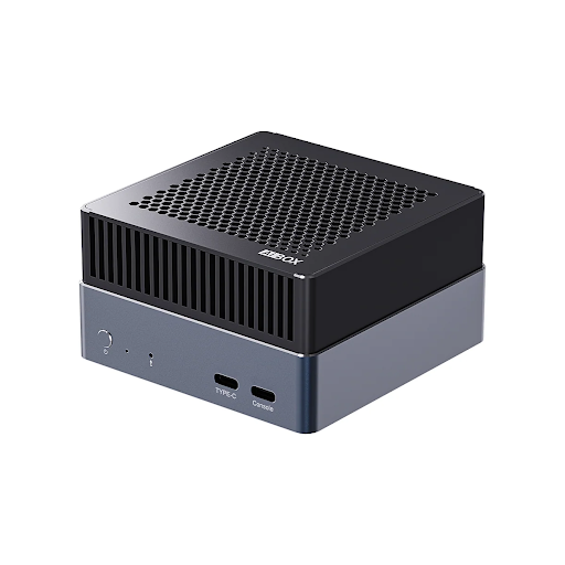 Firefly AIBOX-K3, a compact black and grey mini PC